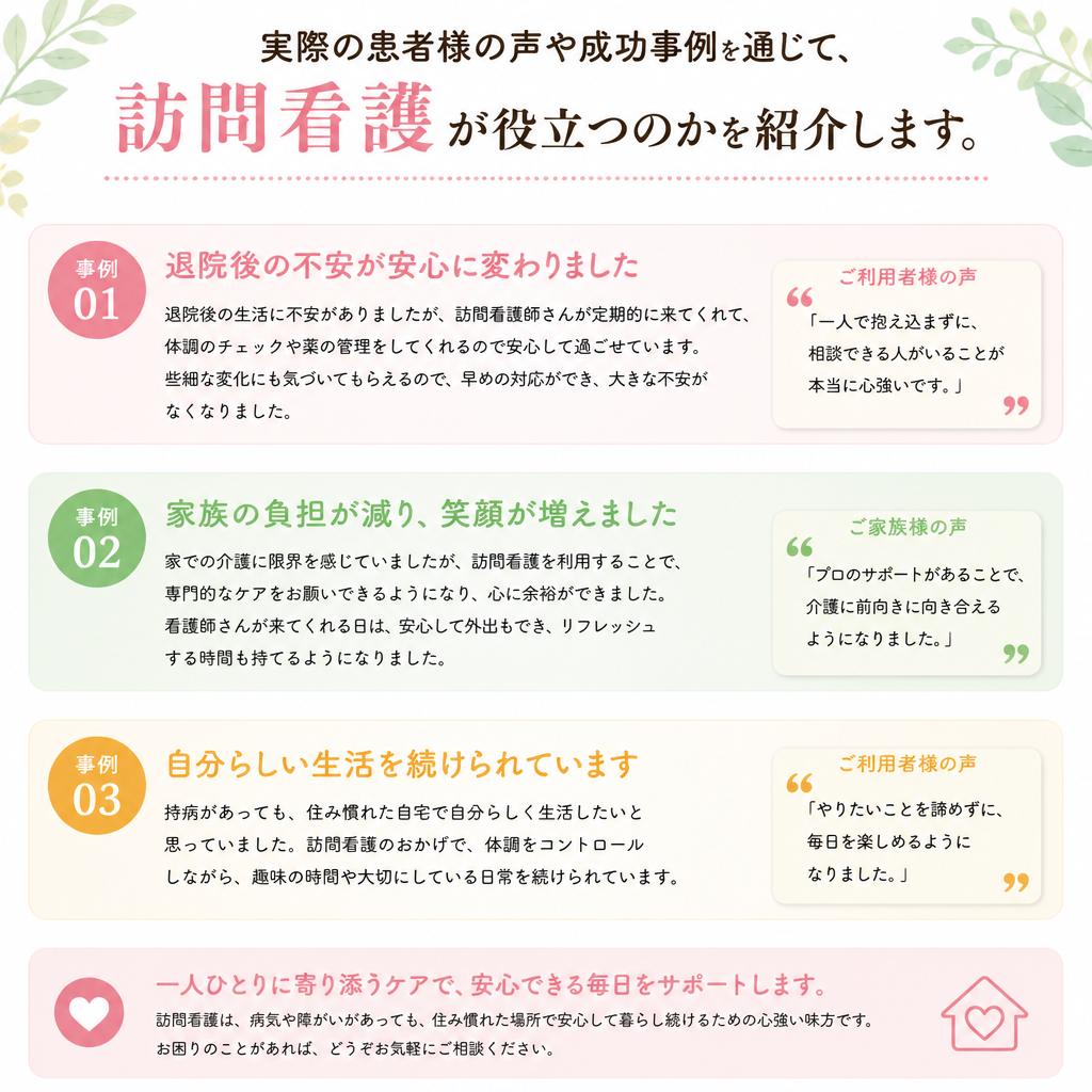 患者支援の実績
