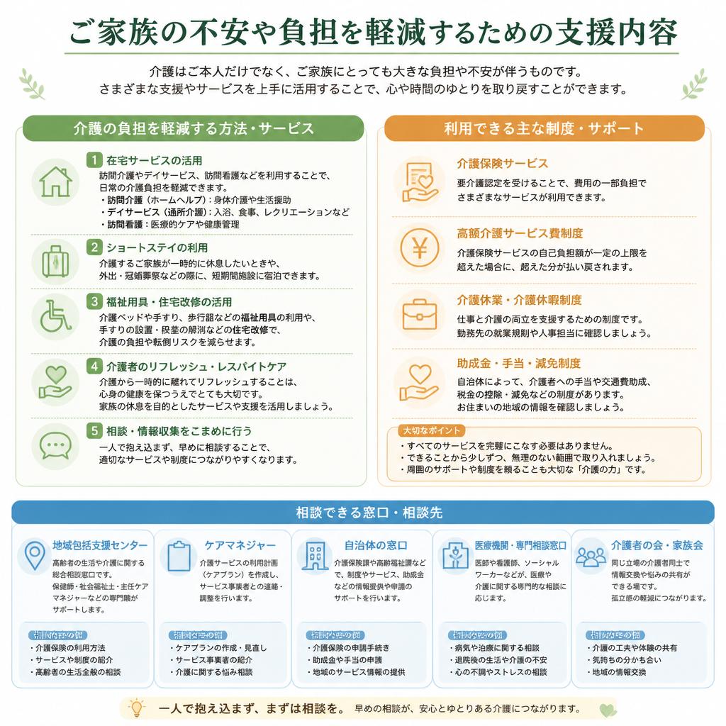ご家族のための支援