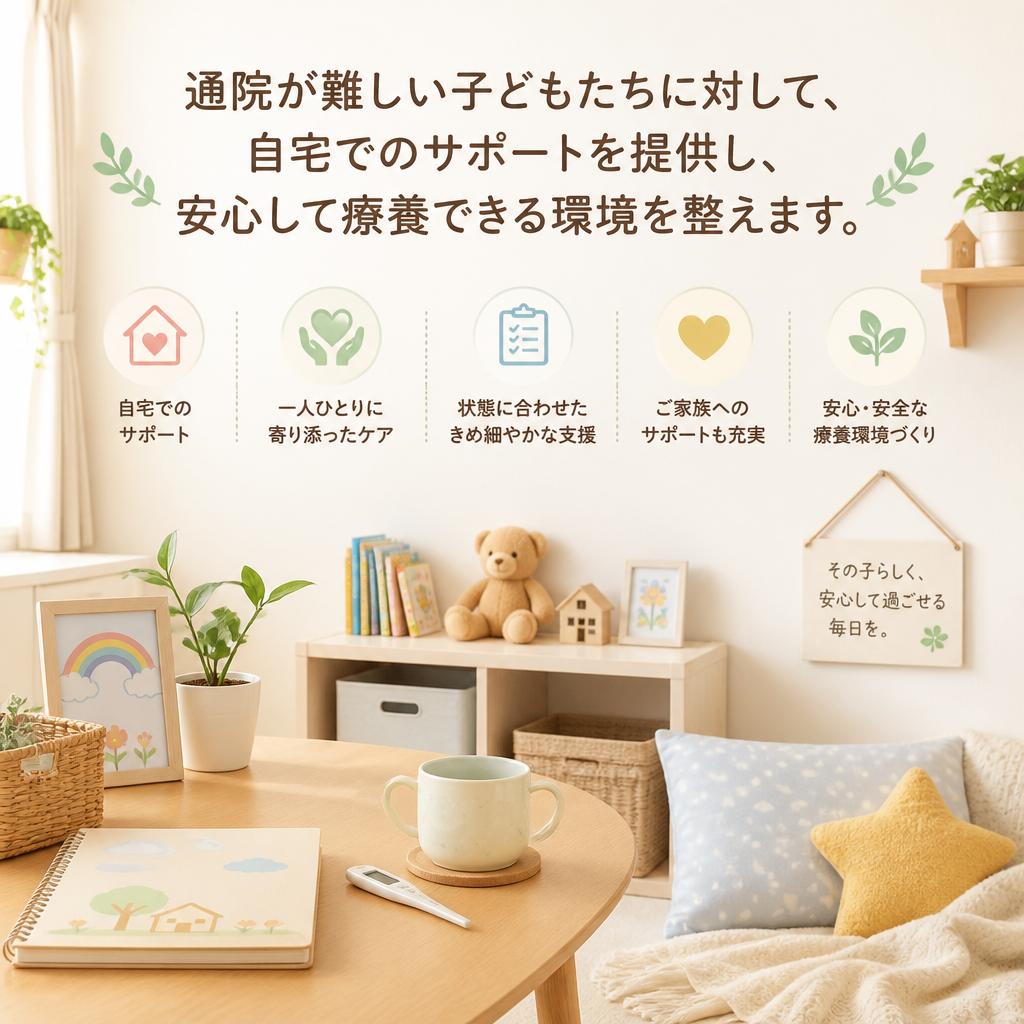 小児精神科訪問看護の特徴