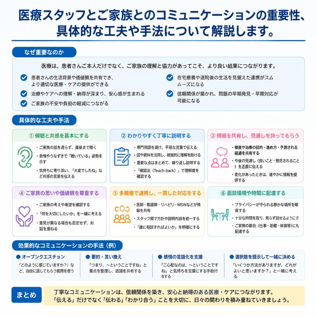 5. 意思疎通を大切にしたケア